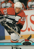 #247 Keith Acton Philadelphia Flyers 1990-91 Topps Stadium Club Hockey Card OQ