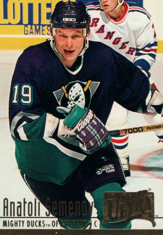 #7 Anatoli Semnov  Anaheim Ducks 1993-94 Fleer Ultra Hockey Card OR