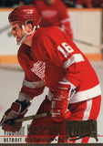 #61 Vladimir Konstantinov Detroit Red Wings 1993-94 Fleer Ultra Hockey Card OR