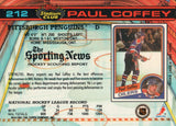 #212 Paul Coffey  Pittsburgh Penguins 1990-91 Topps Stadium Club Hockey Card OR