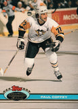 #212 Paul Coffey  Pittsburgh Penguins 1990-91 Topps Stadium Club Hockey Card OR