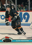#298 Cliff Ronning Vancouver Canucks 1990-91 Topps Stadium Club Hockey Card OS