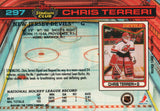 #297 Chris Terreri New Jersey Devils 1990-91 Topps Stadium Club Hockey Card OS
