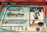 #292 Laurie Boschman New Jersey Devils 1990-91 Topps Stadium Club Hockey Card OS