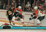 #291 Mark Pederson Philadelphia Flyers 1990-91 Topps Stadium Club Hockey Card OS