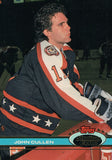 #289 John Cullen Hartford Whalers 1990-91 Topps Stadium Club Hockey Card OS