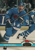 #241 Mike McNeill  Quebec Nordiques 1990-91 Topps Stadium Club Hockey Card OT
