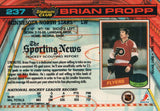 #237 Brian Propp  Minnesota North Stars 1990-91 Topps Stadium Club Hockey Card OT