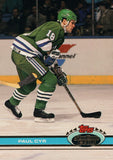 #279 Paul Cyr Hartford Whalers 1990-91 Topps Stadium Club Hockey Card OT