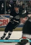 #232 Dave Taylor  Los Angeles Kings 1990-91 Topps Stadium Club Hockey Card OT