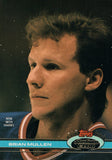 #222 Brian Mullen San Jose Sharks 1990-91 Topps Stadium Club Hockey Card OU