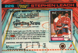 #226 Stephan Leach Boston Bruins 1990-91 Topps Stadium Club Hockey Card OU