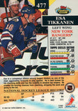 #477 Esa Tikkanen New York Rangers 1992-93 Topps Stadium Club Hockey Card OW