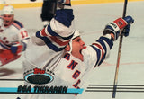 #477 Esa Tikkanen New York Rangers 1992-93 Topps Stadium Club Hockey Card OW