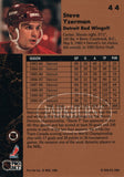 #44 Steve Yzerman  Detroit Red Wings 1990-91 Parkhurst Hockey Card OZ