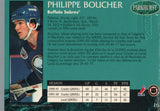 #16 Philippe Boucher Buffalo Sabres 1991-92 Parkhurst Hockey Card OZ
