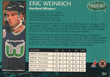 #56 Eric Weinrich Hartford Whalers 1991-92 Parkhurst Hockey Card OZ