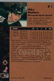#81 Mike Modano Minnesota North Stars 1990-91 Parkhurst Hockey Card OZA