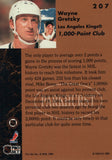 #207 Wayne Gretzky  Los Angeles Kings 1990-91 Parkhurst Hockey Card OZB