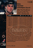 #129 Rick Tocchet  Philadelphia Flyers 1990-91 Parkhurst Hockey Card OZB