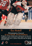 #87 Ron Hextall Philadelphia Flyers 1991-92 Pro Set Hockey Card OZB