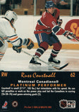 #62 Russ Courtnall Montreal Canadiens 1991-92 Pro Set Hockey Card OZB