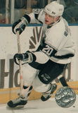 #50 Luc Robittaille Los Angeles Kings 1991-92 Pro Set Hockey Card OZB