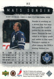 #82 Mats Sundin Toronto Maple Leafs 1999-00 SP Authentics Hockey Card OZC