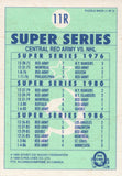 #11R Super Series Central Red Army 1990 O-Pee-Chee Hockey Card OZC