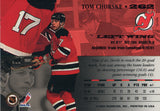 #262 Tom Chorske New Jersey Devils 1993-94 The Leaf Hockey Card OZC