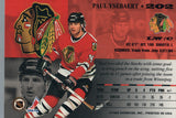 #202 Paul Ysebaert Chicago Blackhawks 1993-94 The Leaf Hockey Card OZC