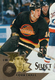 #137 Geoff Courtnall Vancouver Canucks 1994-95 Select Hockey Card OZC