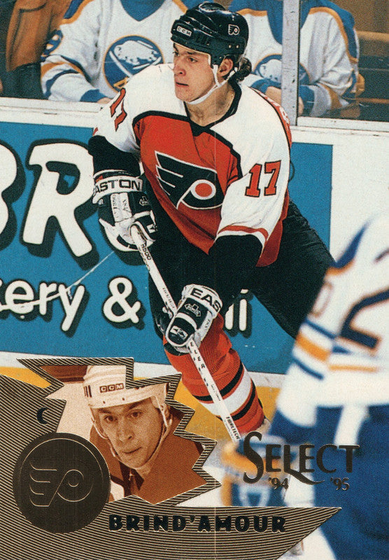 #119 Rod Brind'Amour Philadelphia Flyers 1994-95 Select Hockey Card OZC