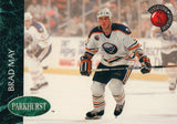#240 Brad May Buffalo Sabres 1992-93 Parkhurst Hockey Card OZD