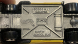 Yellow Surfn School Bus Hot Wheels Toy Diecast Car