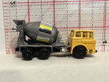 Yellow Cement Mixer Truck Unbranded Diecast Car