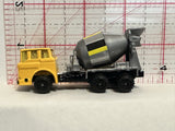 Yellow Cement Mixer Truck Unbranded Diecast Car