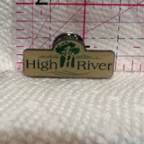 High River Alberta Logo  Lapel Pin