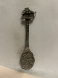 Grand Canyon Arizona Donkey Pewter Souvenir Spoon