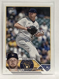 #109 Eric Lauer Milwaukee Brewers 2023 Topps Series One Baseball Card