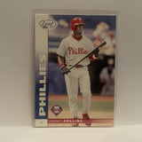 #94 Jimmy Rollins Philadelphia Phillies 2002 Donruss Leaf Baseball Card HM