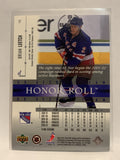 #17 Brian Leetch Honor Roll New York Rangers 2001-02 Upper Deck Hockey Card  NHL
