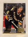 #169 Ulf Samuelsson Pittsburgh Penguins 1994-95 Fleer Ultra Hockey Card