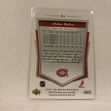 #51 Saku Koivu Montreal Canadiens   2007-08 UD MVP Hockey  Card A1J