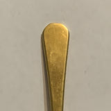 Yellow Teaspoon Collectable Souvenir Spoon CX