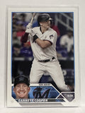 #321 Garrett Cooper Miami Marlins 2023 Topps Series One Baseball Card