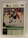 #43 Mike Mcphee Dallas Stars 1993-94 Upper Deck Hockey Card  NHL