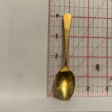 Yellow Teaspoon Collectable Souvenir Spoon CX