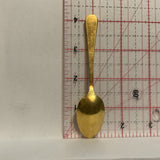 Yellow Teaspoon Collectable Souvenir Spoon CX