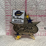 Tim Hortons Brier Edmonton 2005 Ez Rock 104.9 FM Curling  Lapel Pin